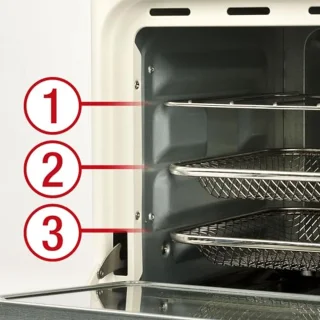 Multifunctionele Luchtfriteuse en Oven - 14 Liter, 1300W, 5 Functies, 230 °C