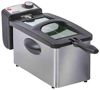 Professionele roestvrijstalen friteuse met 3 liter capaciteit