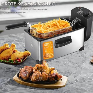 Slimme Convectie Airfryer: Krokant zonder Olie voor het Hele Gezin