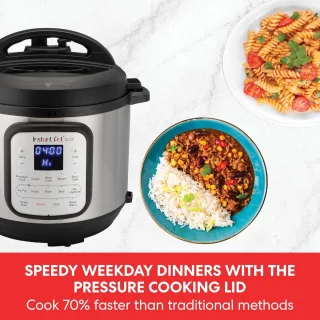 5,7 l Elektrische Multikoker met Airfryer - 11-in-1 Snelkookpan, Slowcooker, Stoompan en Grill