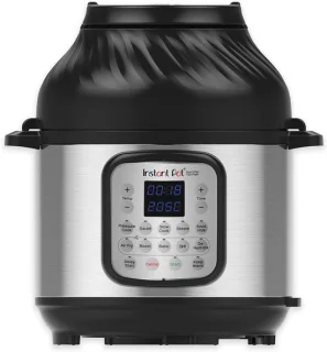 5,7 l Elektrische Multikoker met Airfryer - 11-in-1 Snelkookpan, Slowcooker, Stoompan en Grill