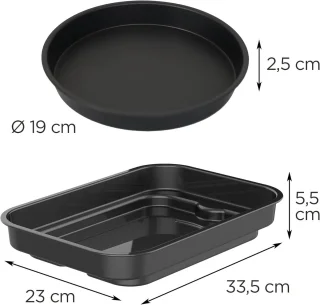Multifunctionele Grill en Luchtkoeler, 4L, 1700W voor Gezond Koken