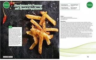 Heteluchtfriteuse met 70 Recepten voor Snacks, Hoofdgerechten en Desserts - Slim Koken en Energiebesparen