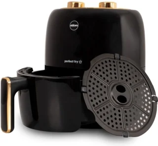 Vetarme Airfryer 3,5L - Gezond Koken - Energiezuinig 1300W