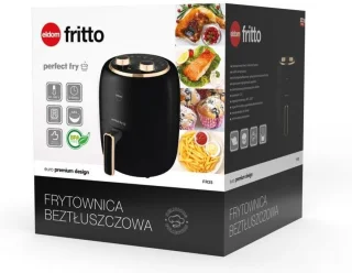 Vetarme Airfryer 3,5L - Gezond Koken - Energiezuinig 1300W