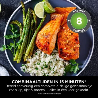12-in-1 Multi-Cooker met 12 Kookfuncties voor Gezinsmaaltijden in 15 Minuten