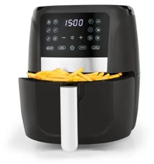 Digitale Airfryer 5.7L - Gezond Koken met 12 Functies en LED Display