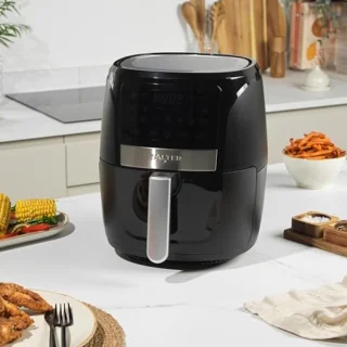 Digitale Airfryer 5.7L - Gezond Koken met 12 Functies en LED Display