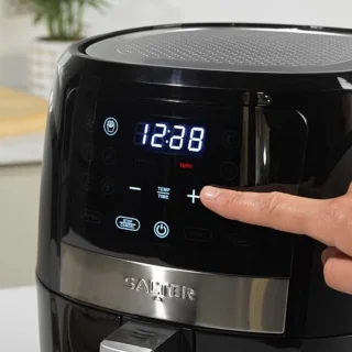 Digitale Airfryer 5.7L - Gezond Koken met 12 Functies en LED Display