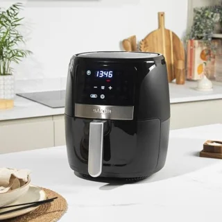 Digitale Airfryer 5.7L - Gezond Koken met 12 Functies en LED Display