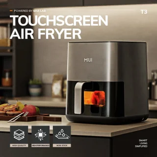 Airfryers - Airfryer - heteluchtfriteuse - Luchtfriteuse - 5L - 1450W