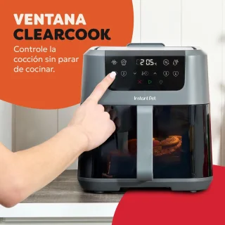 Compacte Truffel Heteluchtfriteuse 5L - 4 in 1 Functies voor Gezinnen