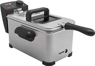 Elektrische Friteuse 3L - RVS, 2000W, Afneembaar & Vaatwasmachinebestendig