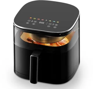 Digitale Heteluchtfriteuse 5,7L met Touch Display en 8 Voorinstellingen