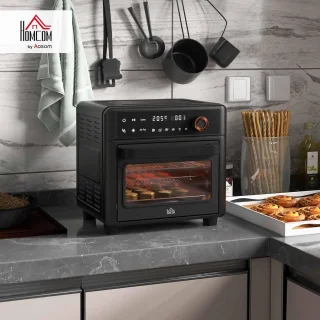 Mini-oven met convectie en heteluchtfriteuse, 13 l, 12 programma's, 1200 W