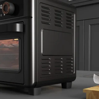 Mini-oven met convectie en heteluchtfriteuse, 13 l, 12 programma's, 1200 W