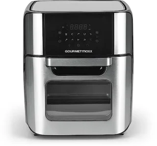Digitale Heteluchtfriteuse XXL - 12L RVS Oven met Timer en Touchdisplay