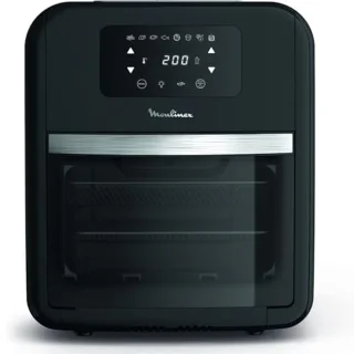 9-in-1 Air Fryer en Oven met Grill - 8 Voorgeprogrammeerde Functies, Gezond Koken voor 6 Personen