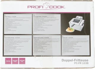 Dubbele Friteuse met 5 Liter Capaciteit en 3 Frituurmanden