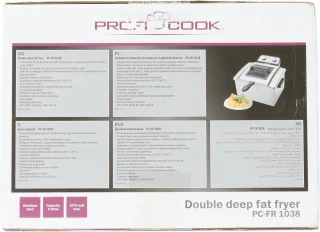 Dubbele Friteuse met 5 Liter Capaciteit en 3 Frituurmanden