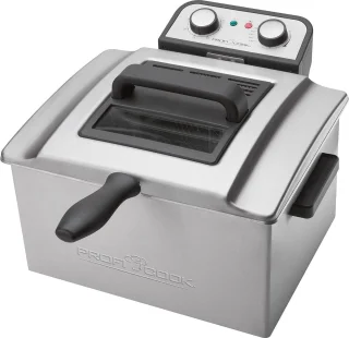 Dubbele Friteuse met 5 Liter Capaciteit en 3 Frituurmanden