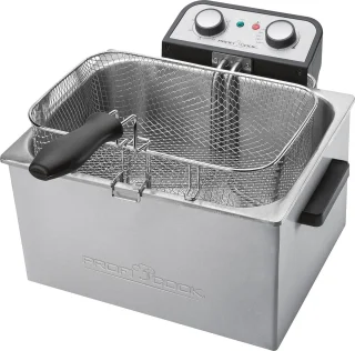 Dubbele Friteuse met 5 Liter Capaciteit en 3 Frituurmanden
