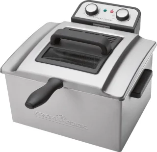 Dubbele Friteuse met 5 Liter Capaciteit en 3 Frituurmanden