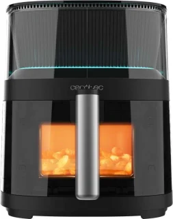 Cecotec Cecofry Neon 5000 Luchtfriteuse, 5 l, waterspray voor perfect koken, Healthy Crispy en PerfectCook, 10 standaardmenu`s,