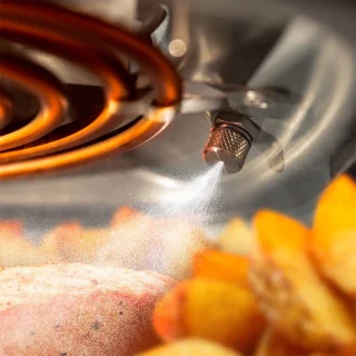 Cecotec Cecofry Neon 5000 Luchtfriteuse, 5 l, waterspray voor perfect koken, Healthy Crispy en PerfectCook, 10 standaardmenu`s,