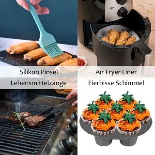 12-delige accessoireset voor heteluchtfriteuse
