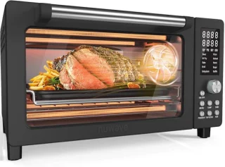 12-in-1 heteluchtfriteuse ovensnelbroodrooster