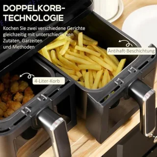 2-kamer airfryer