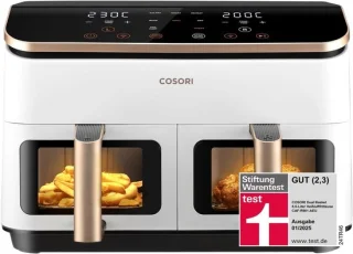 2-kamer heteluchtfriteuse 85 L - dubbele mand