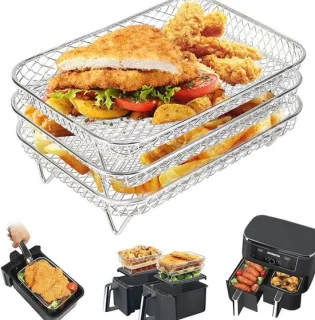 3-laags luchtfriteuse rek