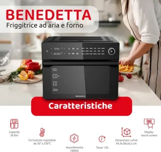 30L Digitale Heteluchtfriteuse