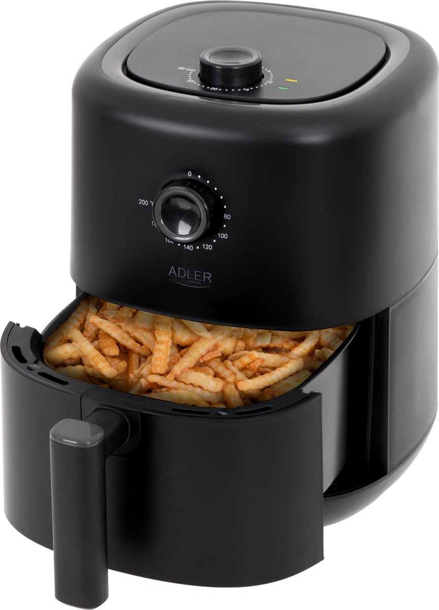 Adler AD 6310 Airfryer Zwart 3L 2200W