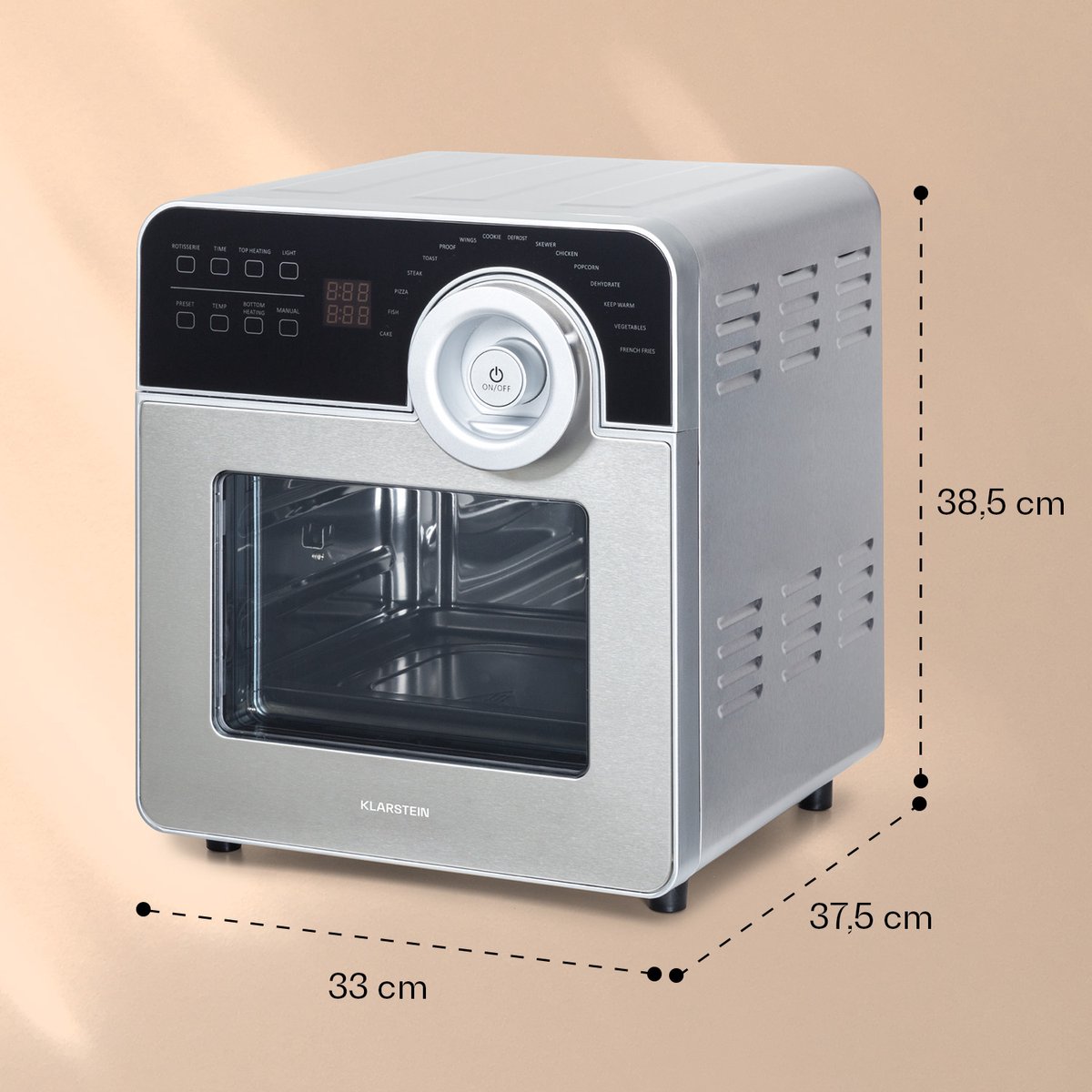 AeroVital Cube Chef heteluchtfriteuse 14L