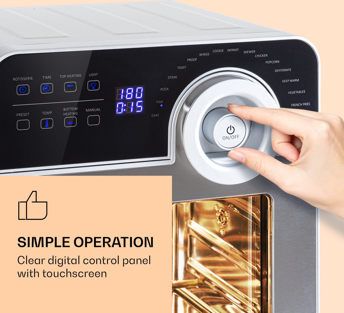 AeroVital Cube Chef heteluchtfriteuse 14L