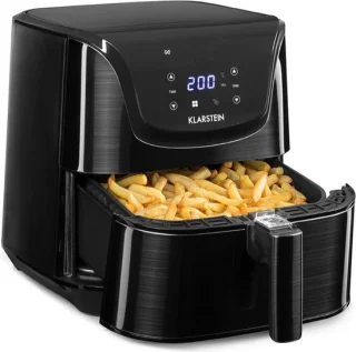 AeroVital Deluxe heteluchtfriteuse 5,4L edelstaal
