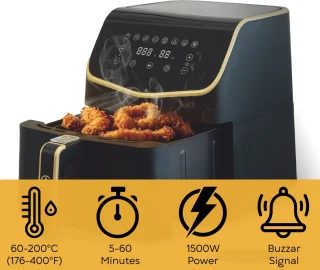 AG Airfryer XXL Premium 5.5L Zwart