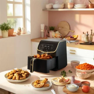AG Airfryer XXL Premium 5.5L Zwart