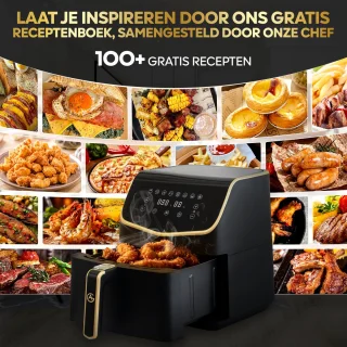 AG Airfryer XXL Premium 5.5L Zwart