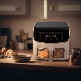 AG Airfryer XXL Premium 7.5L Wit