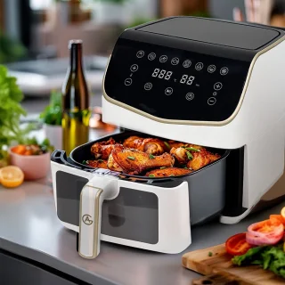 AG Airfryer XXL Premium 7.5L Wit