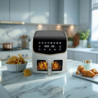 AG Airfryer XXL Premium 7.5L Wit
