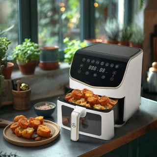 AG Airfryer XXL Premium 7.5L Wit