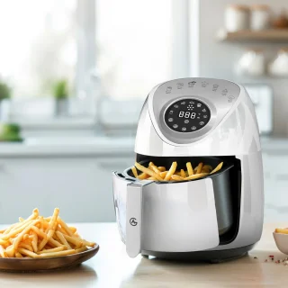 AG5200 Airfryer Wit 4L Compact