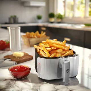 AG5200 Airfryer Wit 4L Compact