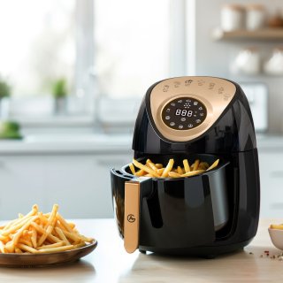 AG5200 Airfryer Zwart 4L Compact