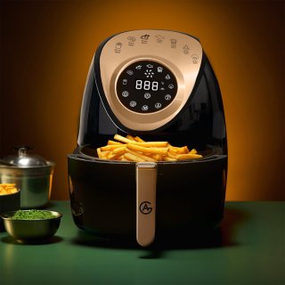 AG5200 Airfryer Zwart 4L Compact